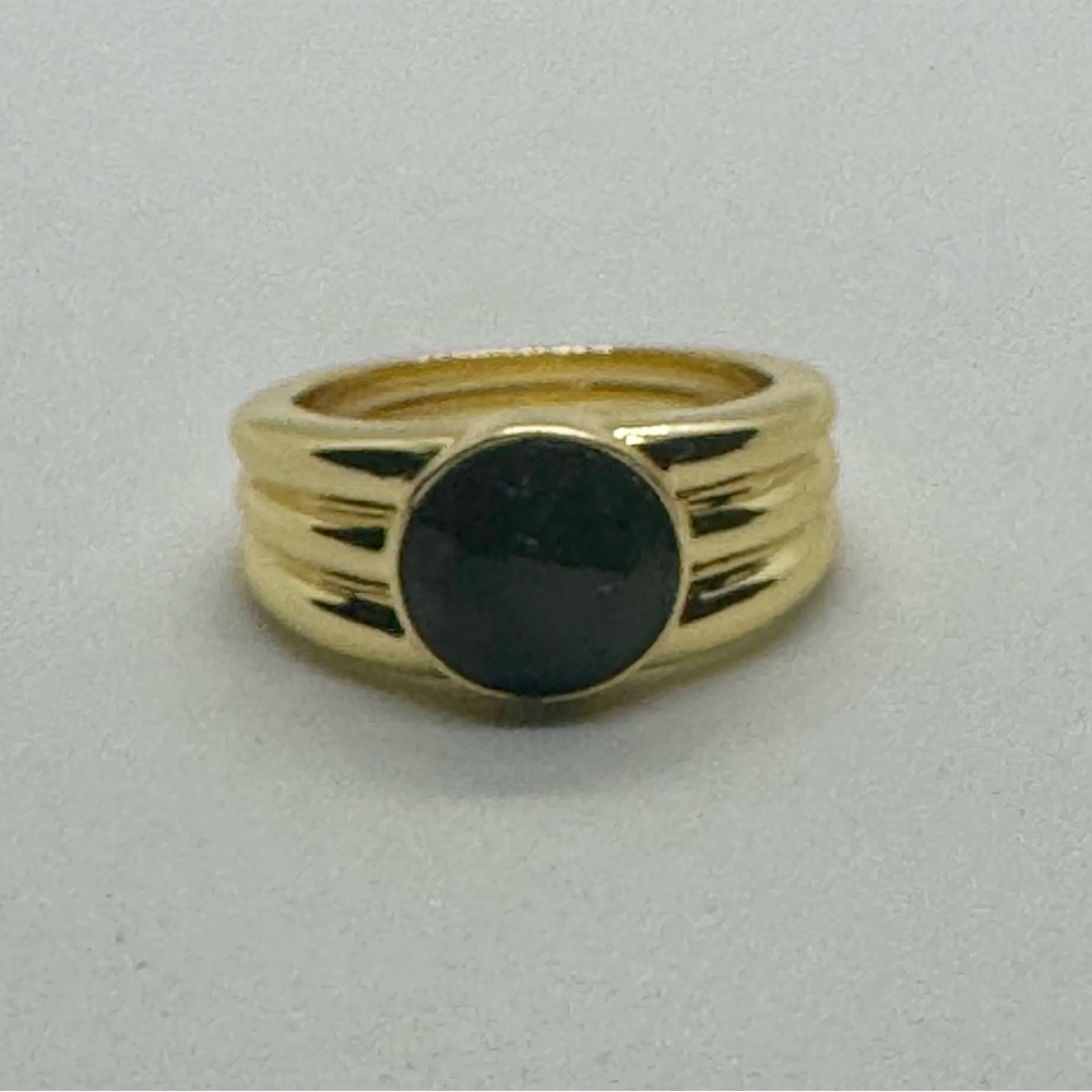 Gorjana New Size 9 Power Gemstone Reed Ring Labradorite to Balance Energy‎